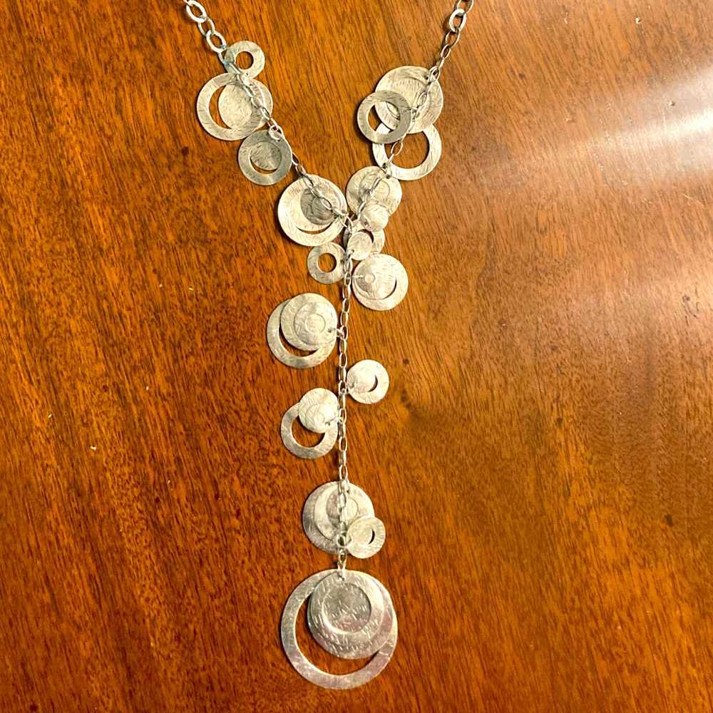 Silpada disk necklace